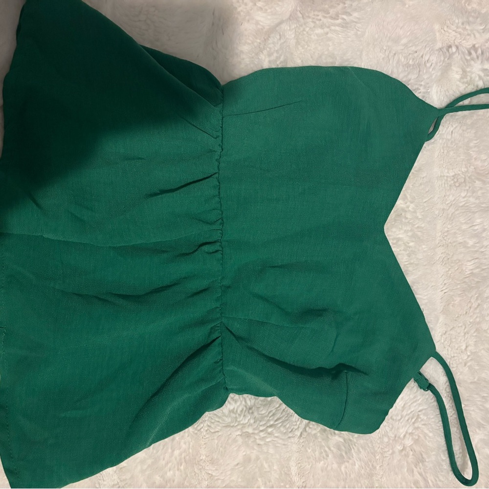 Elegant Green Women's Top